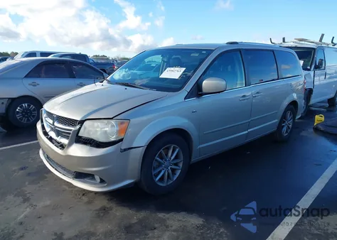 2014 Dodge Grand Caravan Sxt 30Th Anniversary from USA, damaged, VIN 2C4RDGCG6ER298970